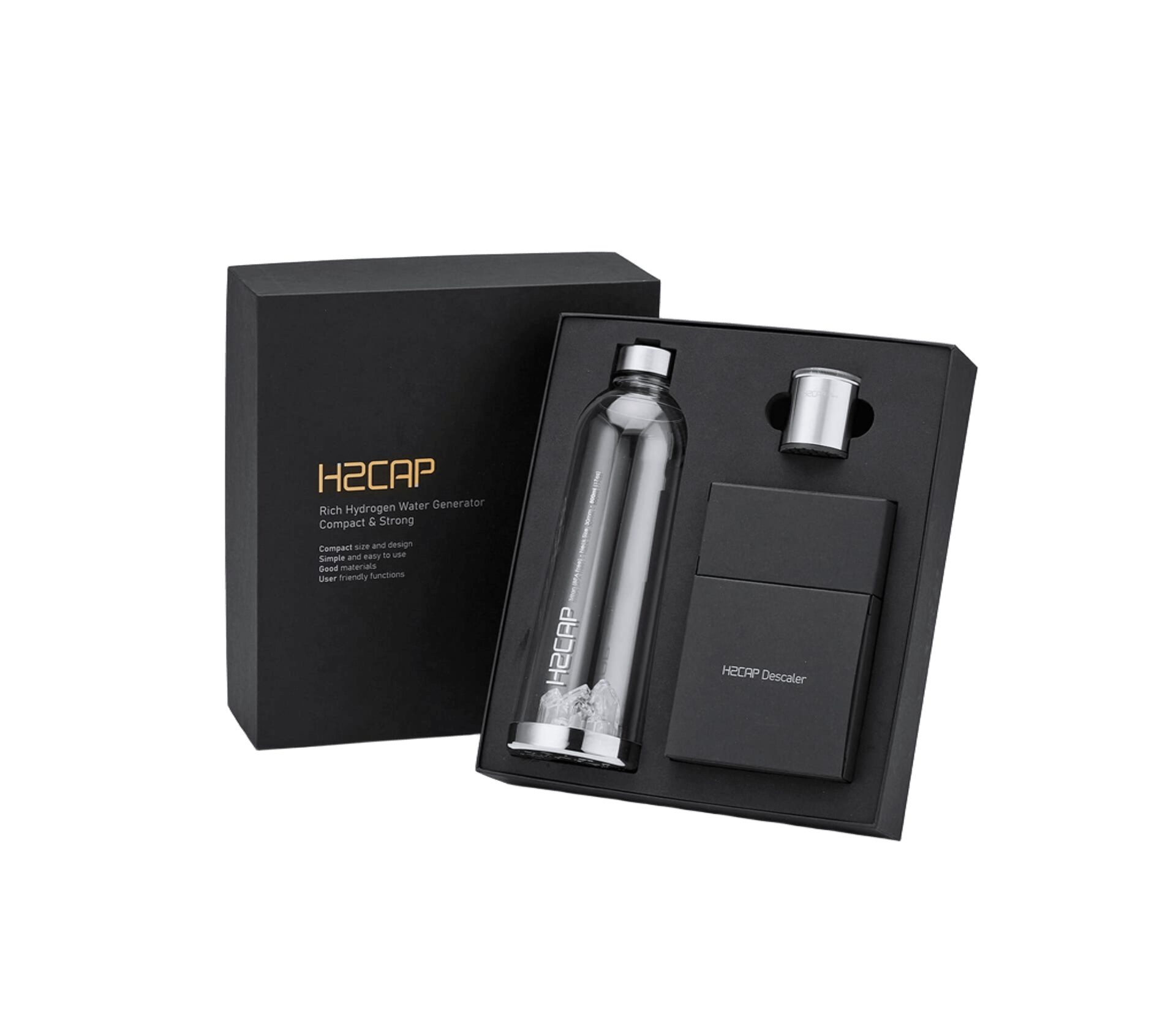 Home 1 H2CAP PLUS hydrogen water bottle